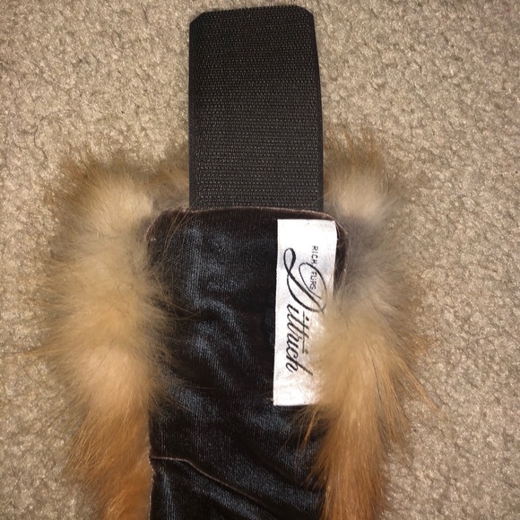 Women’s Red Fox Fur Jacket & velcro headband - Picture 8 of 9